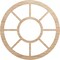 Ekena Millwork Grace Wood Fretwork Pierced Ceiling Medallion, Alder, 20"OD x 7 1/4"ID x 3/8"T CMWP20X0375GRAL - alternate 1